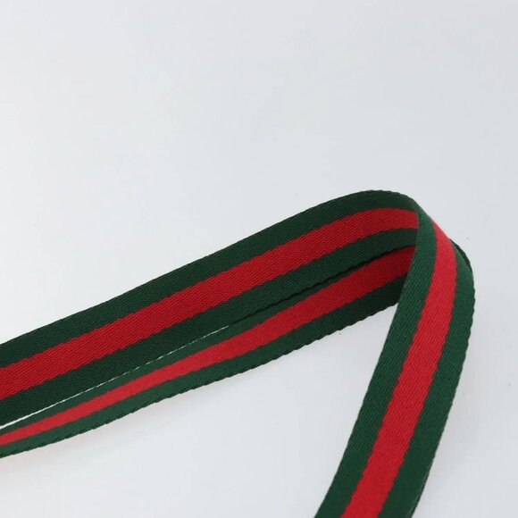 GUCCI GG Plus Supreme Web Sherry Line Tote Bag PVC Beige Gold - Picture 10 of 16